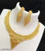 Brass Gold-plated Gold Jewel Set (Pack of 1)